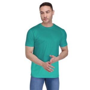 Round Neck Dry-Fit Tshirt Green